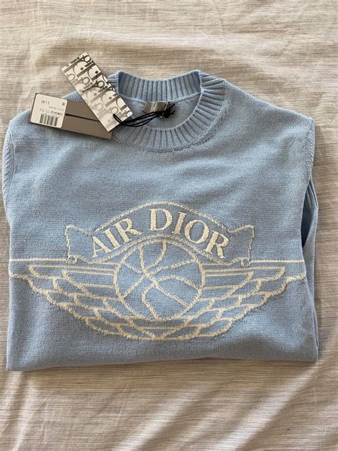 air dior crewneck|christian dior crew neck sweater.